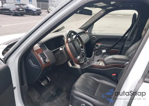 2016 Land Rover Range Rover 5.0L V8 Supercharged z USA, uszkodzony, nr VIN SALGS2EF4GA292783